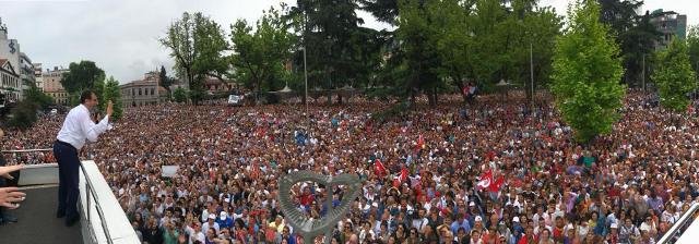 Trabzon'da Ekrem İmamoğlu fırtınası