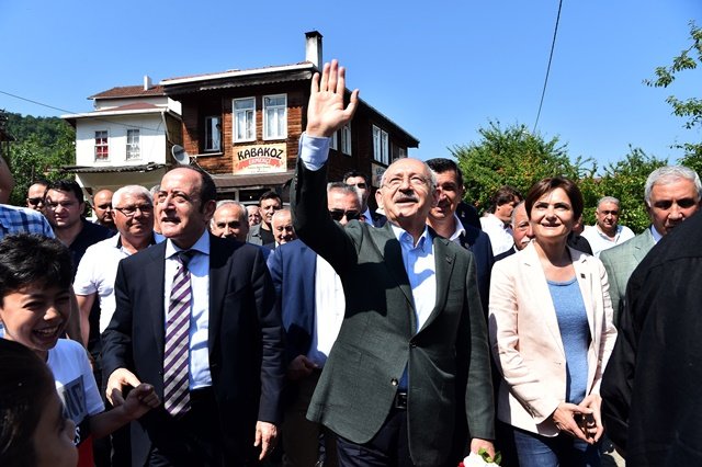 Kılıçdaroğlu, İstanbul Şile Kabakoz Köyü Manav Türkleri ile buluştu