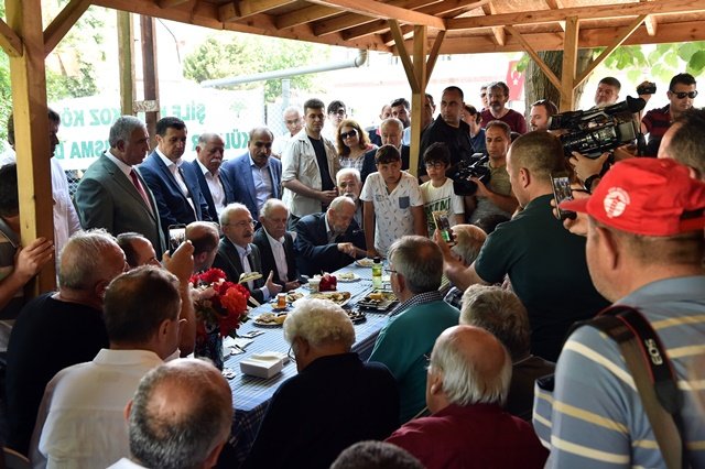 Kılıçdaroğlu, İstanbul Şile Kabakoz Köyü Manav Türkleri ile buluştu