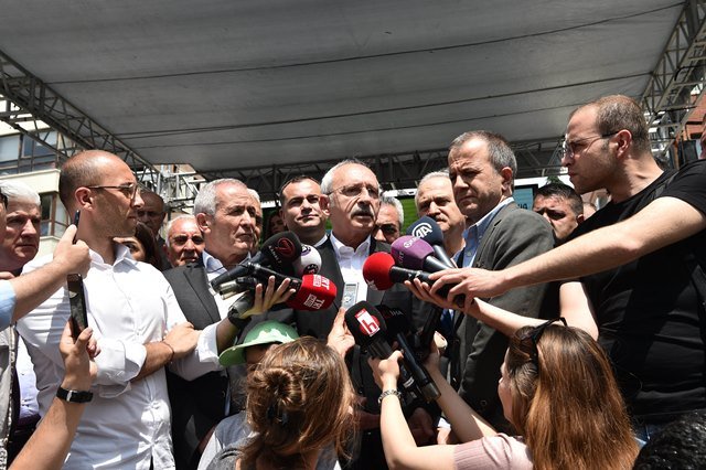 Kılıçdaroğlu,Çankaya Belediyesi tarafından yapılan Adalet Parkı açılış töreninde konuştu