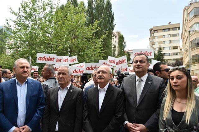 Kılıçdaroğlu,Çankaya Belediyesi tarafından yapılan Adalet Parkı açılış töreninde konuştu