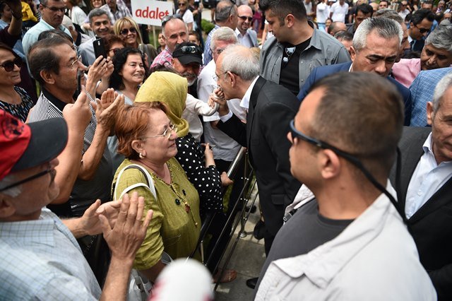 Kılıçdaroğlu,Çankaya Belediyesi tarafından yapılan Adalet Parkı açılış töreninde konuştu