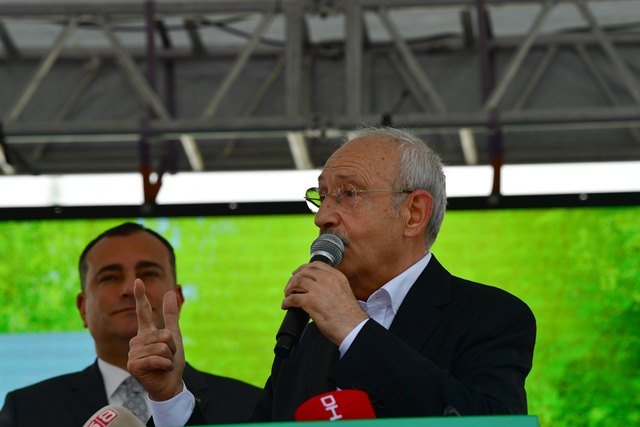 Kılıçdaroğlu,Çankaya Belediyesi tarafından yapılan Adalet Parkı açılış töreninde konuştu