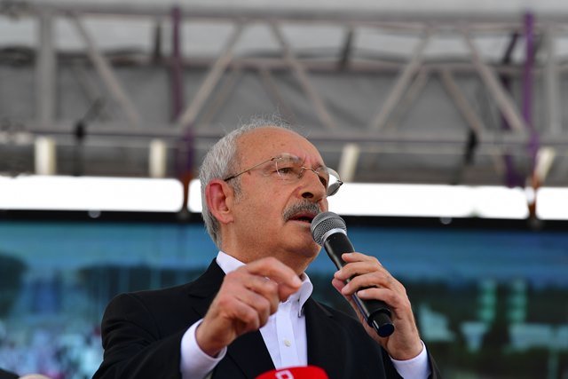 Kılıçdaroğlu,Çankaya Belediyesi tarafından yapılan Adalet Parkı açılış töreninde konuştu