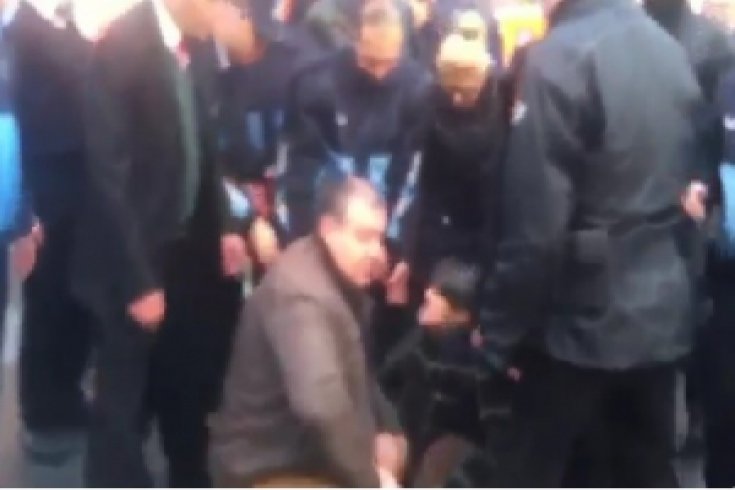 Beşiktaş Belediye işçilerine zabıta saldırısı