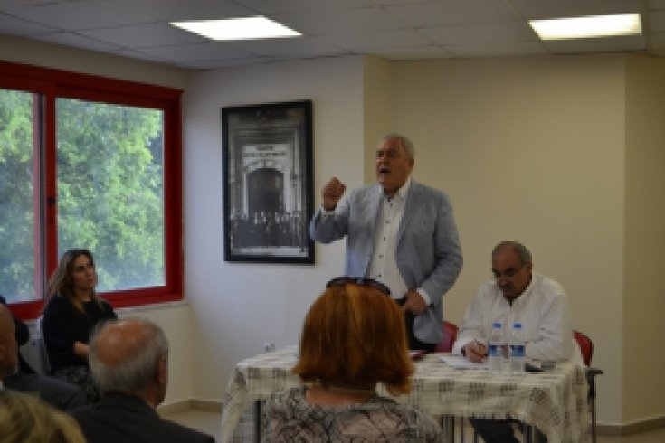 Celal Doğan Sohbet Toplantılarının ilki Beşiktaş CHP'de yapıldı