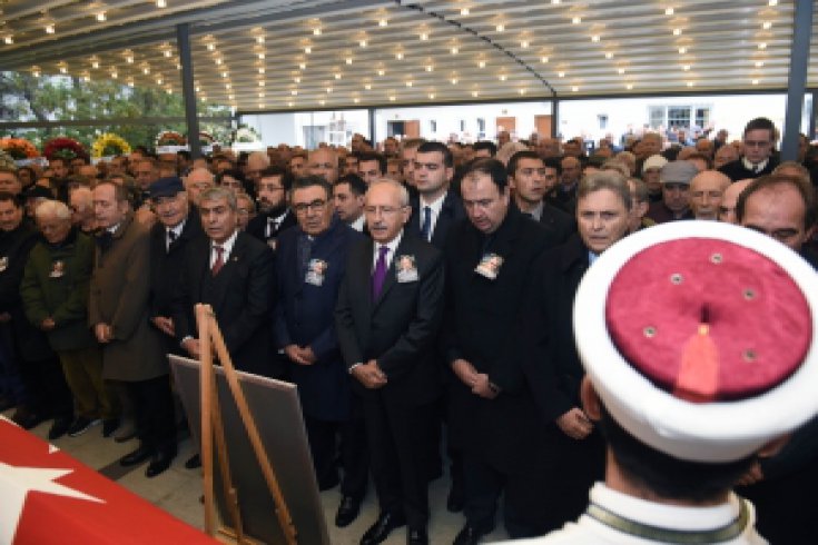 CHP Lideri Kılıçdaroğlu, Nail Güreli'nin cenazesine katıldı