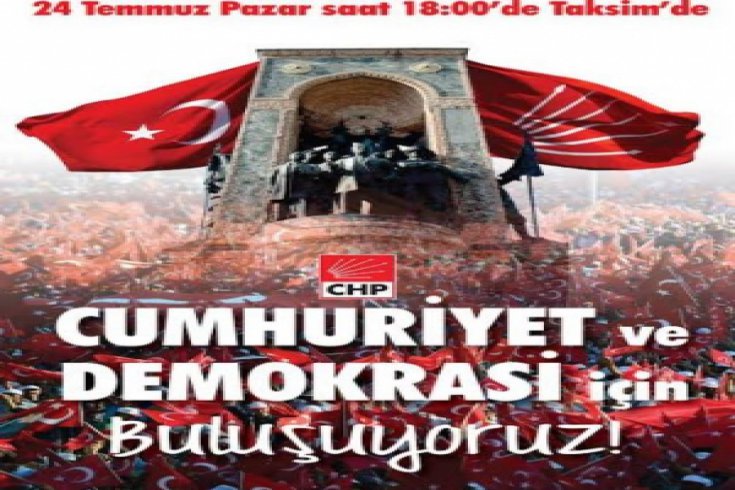 CHP'nin Taksim mitingine kimler katılacak?