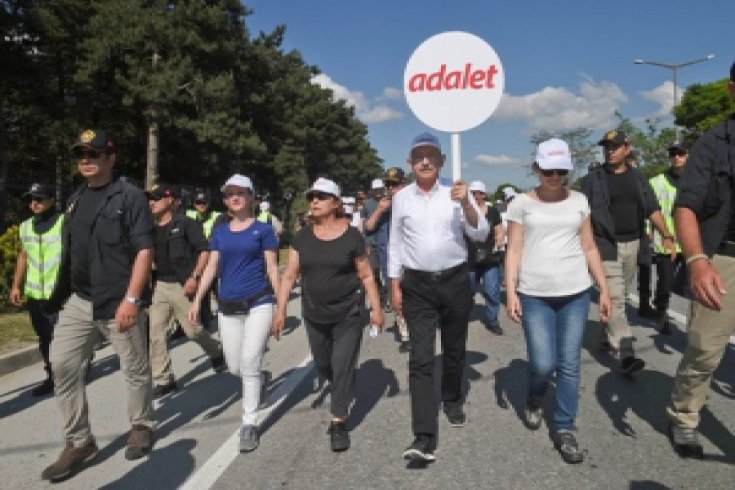 Fotoğraflarla Adalet Yürüyüşü'nün 11. günü