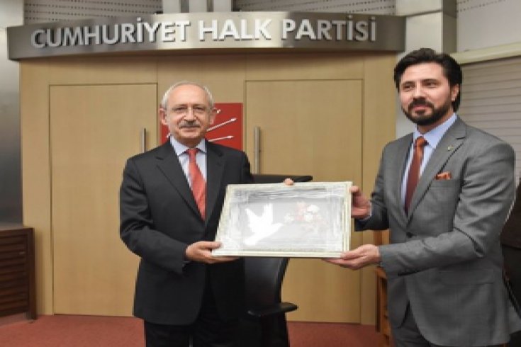 İskeçe Türk Birliği'nden CHP'ye ziyaret