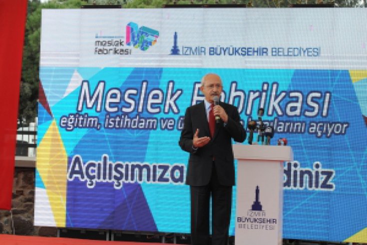 Kılıçdaroğlu, Meslek Fabrikasının açılışını yaptı