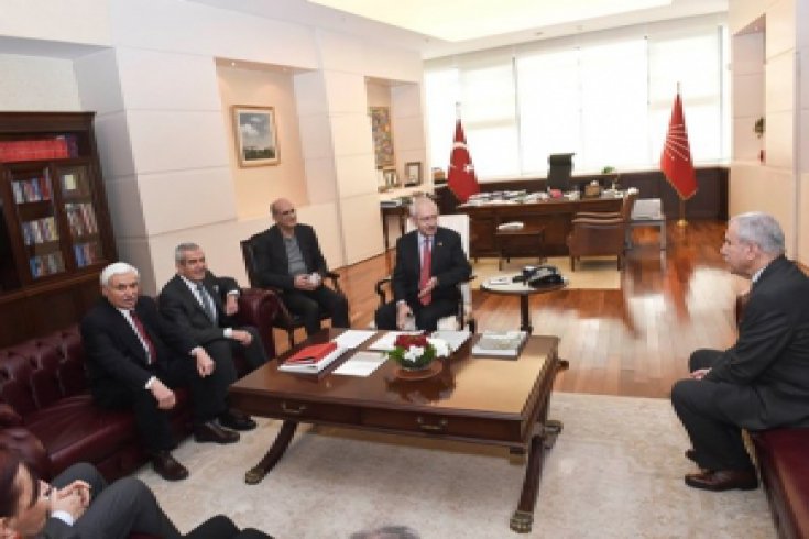 Kılıçdaoğlu 'Milli Anayasa Hareketi' heyetini kabul etti