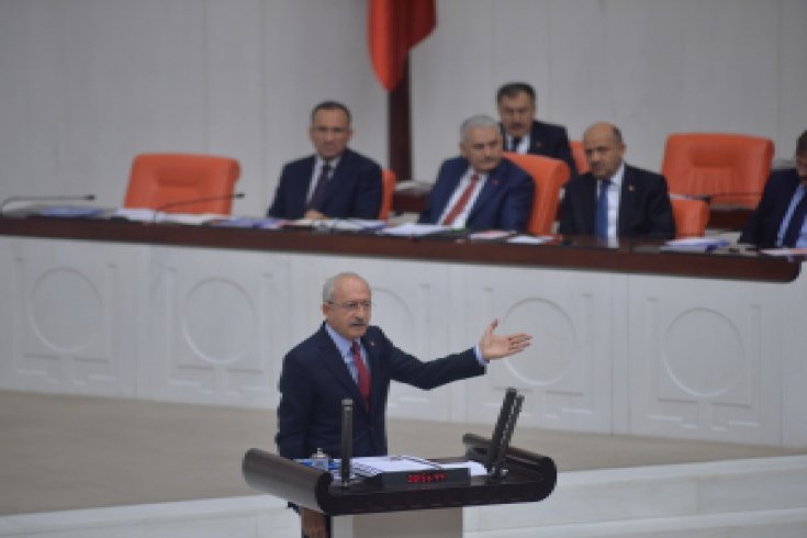 Kılıçdaroğlu, 2018 yılı Bütçe Kanunu Tasarısı üzerine konuştu