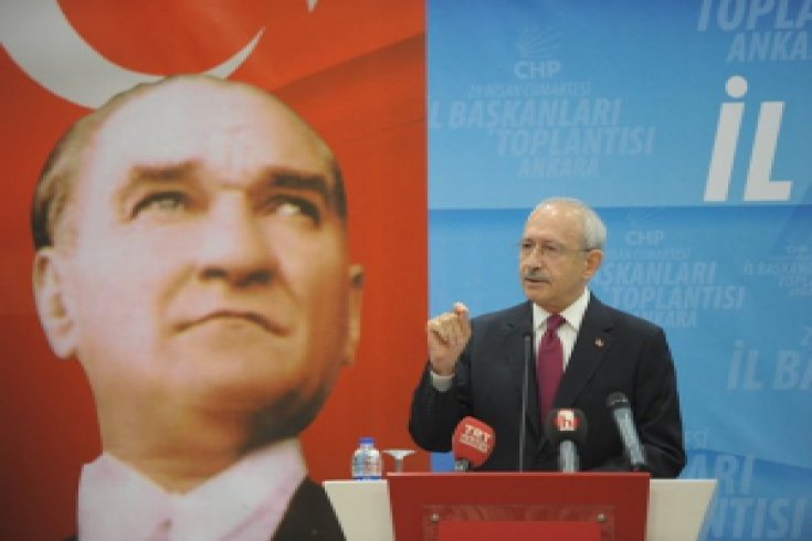 Kılıçdaroğlu, Ankara'da gerçekleşen İl Başkanları toplantısının açılışında konuştu