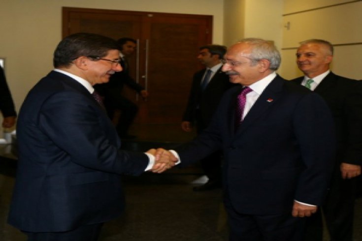 Kılıçdaroğlu, Davutoğlu'yla görüştü