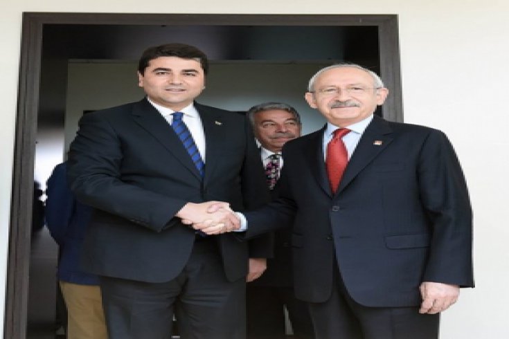 Kılıçdaroğlu, Demokrat Parti Genel Başkanı Gültekin Uysal'la görüştü