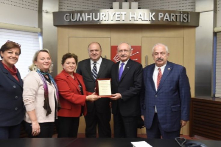 Kılıçdaroğlu; Kastamonu Toplumsal Dayanışma Platformu temsilcilerini kabul etti
