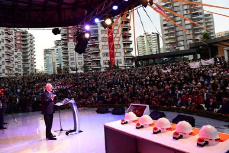 Kılıçdaroğlu, Mezitli Belediyesi'nin toplu açılış törenine katıldı