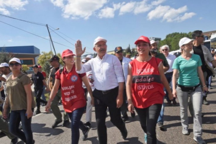 Kılıçdaroğlu'nun Adalet Yürüyüşü 22. gününde