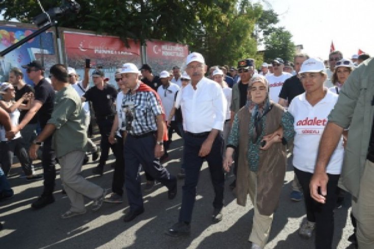 Kılıçdaroğlu'nun Adalet Yürüyüşü 23. gününde