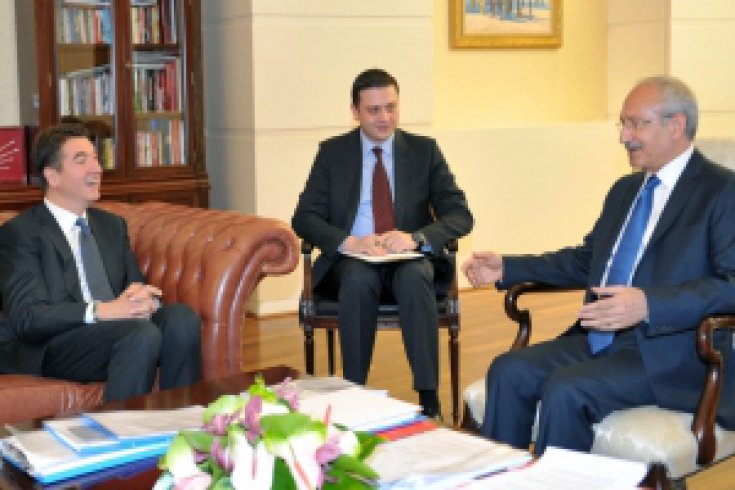 Sırbistan Büyükelçisi Dusan Spajojevic'den Kılıçdaroğlu'na ziyaret