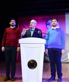 Kılıçdaroğlu, 15. Olağan Gençlik kongresine katıldı