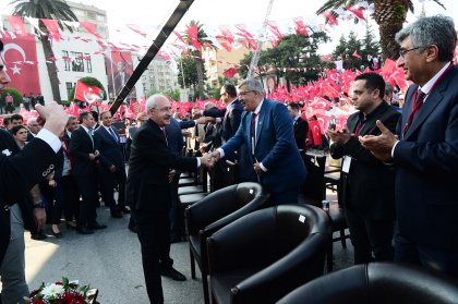 Kılıçdaroğlu, Hatay Büyükşehir Belediyesi'nin toplu açılış törenine katıldı