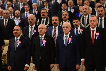 Kılıçdaroğlu, Anayasa Mahkemesi'nin 56. kuruluş yıl dönümü törenlerine katıldı