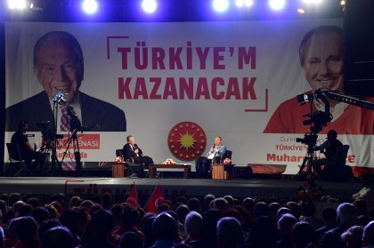 Muharrem İnce, Antalya'da Halk Arenası'na katıldı