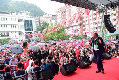 Muharrem İnce, Artvin mitinginde konuştu