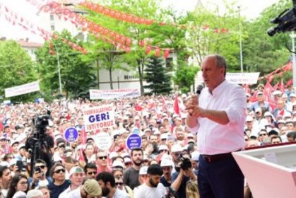 Muharrem İnce Kütahya mitinginde konuştu