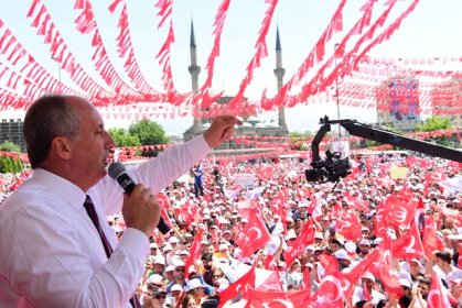 Muharrem İnce Kayseri'de halka seslendi