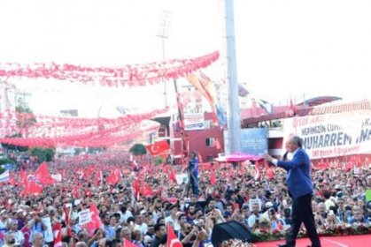 Muharrem İnce Mersin mitinginde halka seslendi