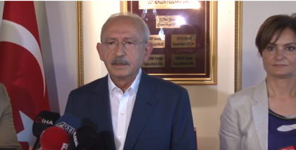 Kılıçdaroğlu, Marmara Bölgesi Manav Türkleri Dernekleri Federasyonu'nu ziyaret etti