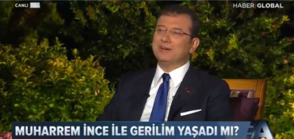 Ekrem İmamoğlu'ndan 'Muharrem İnce' açıklaması: Yol arkadaşım, onun tarifiyle partili akrabamdır, aramızda diyalog sorunu olmaz