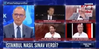 Ekrem İmamoğlu'ndan 'emrinizdeyiz' diyen Prof. Dr. Celal Şengör'e: Biz de sizin emrinizdeyiz, bilimin önünde boynumuzu bükmeye hazırız