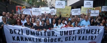 Gezi Davası'nın 8-9 Ekim'deki duruşması için dayanışma çağrısı