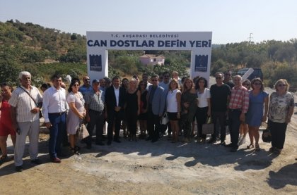 Kuşadası Belediye Başkanı Günel'den 'Can Dostlar Defin Yeri' paylaşımı