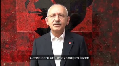 CHP Lideri Kılıçdaroğlu'ndan Ceren Özdemir paylaşımı