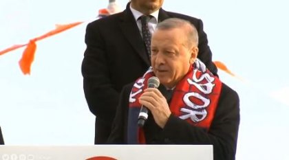 Erdoğan çığ felaketinde yaşamını yitirenlerin sayısını açıkladı mitingine devam etti: TOKİ vasıtasıyla bugüne kadar 4 bin 794 konut inşa ettik...