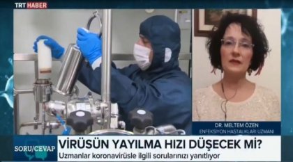 TRT'ye katılan uzman: 'Türkiye'de vaka sayısı 600 ile 900 bin arası'