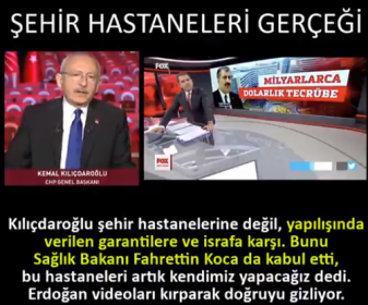 CHP'den Erdoğan'a videolu yanıt