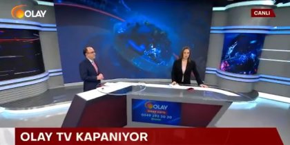 Olay Tv 26 gün sonra kapandı