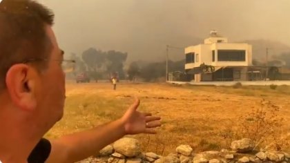Milas Belediye Başkanı Muhammet Tokat: Yangın termik santrale dayandı