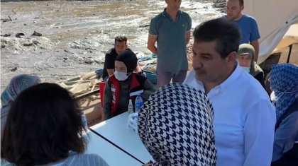 Sel mağduru yurttaşlardan AKP’li Tevfik Göksu'ya tepki