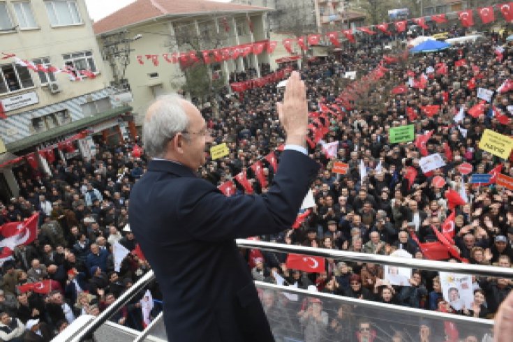 CHP lideri, Bursa'da halkla bir araya geldi