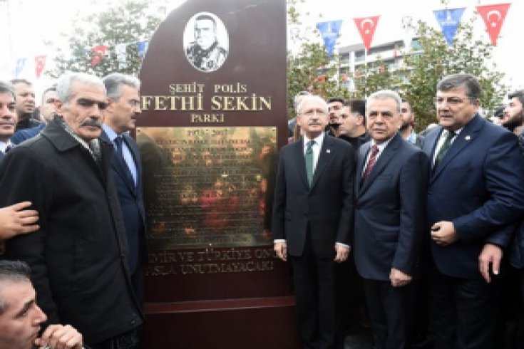 CHP Lideri Kemal Kılıçdaroğlu İzmir Şehitleri Park Açılışı