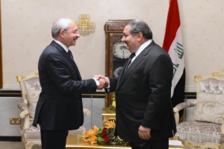 Cumhuriyet Halk Partisi Genel Başkanı kemal Kılıçdaroğlu, Irak Dışişleri Bakanı Hoşyar Zebari ile görüştü.