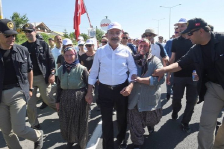 Fotoğraflarla Adalet Yürüyüşü'nün 12. günü