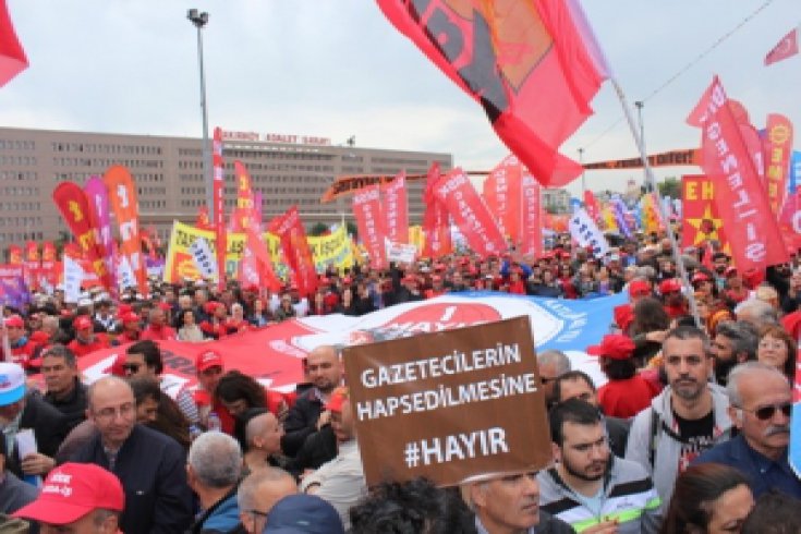 Fotoğraflarla İstanbul'da 1 Mayıs